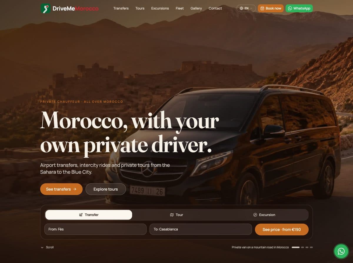 Drive Me Morocco — Private chauffeur