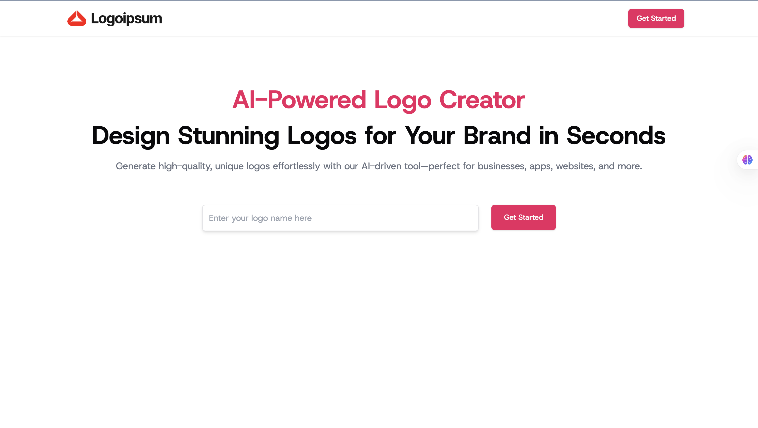 Logo Generator (Generative AI)